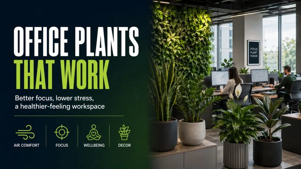 Benefits of Plants in the Office: 10 Reasons They Improve Workspaces -  Sustainable Business Toolkit