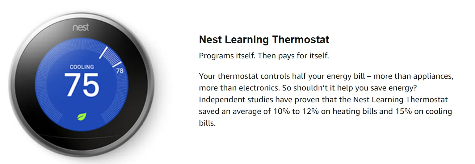 Nest Thermostat - Green Ideas for the Office