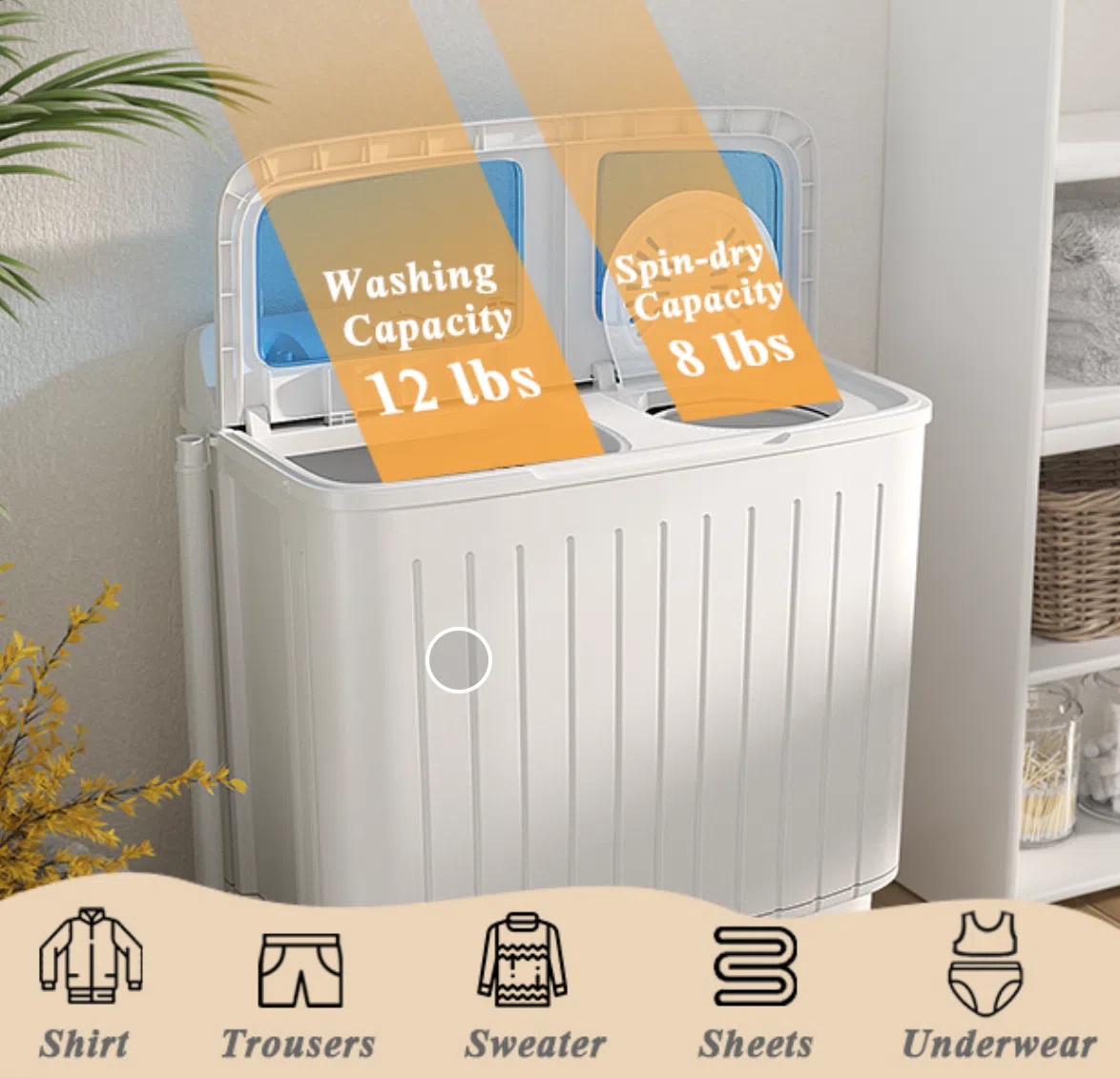 7 Best Portable Washing Machines on   2024 Full Review - Sustainable  Business Toolkit